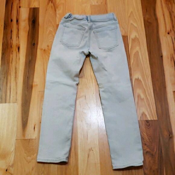 Old Navy Karate Slim Flex Max Jeans Boys 12 Adjustable Waist Ripped Light Wash - Picture 2 of 8